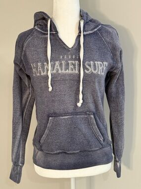 Hanalei Surf Pullover Hoodie in Faded Indigo